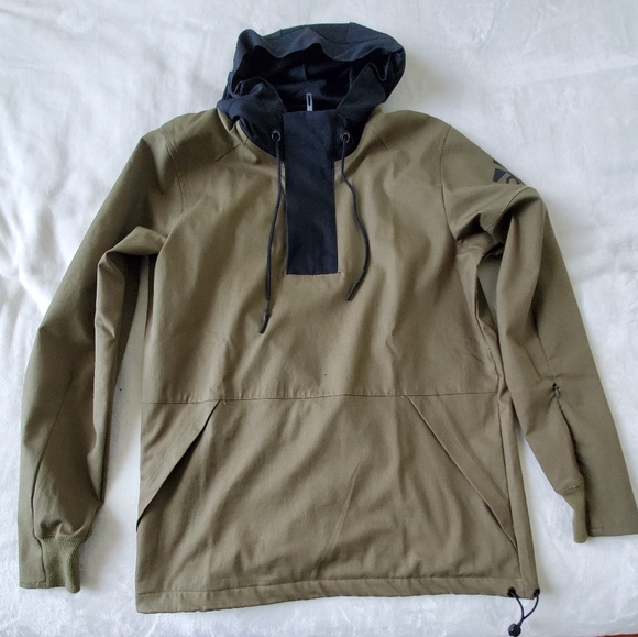 black and brown adidas jacket